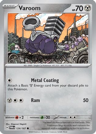 Varoom 124/167 - SV06 Mascarade du Crépuscule