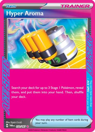 Hyper Aroma 152/167 - SV06 Holofoil Twilight Masquerade