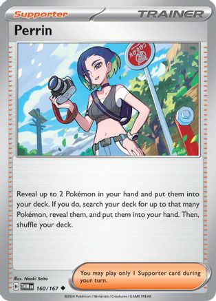 Perrin 160/167 - SV06 Twilight Masquerade Holofoil inversé