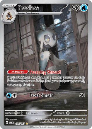 Froslass 174/167 - Holofoil SV06 Twilight Masquerade