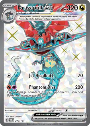 Dragapulte ex 200/167 - SV06 Holofoil Twilight Masquerade