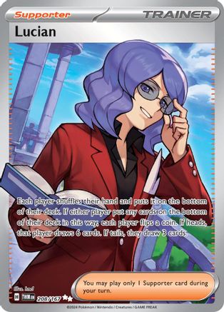 Lucian 208/167 - SV06 Holofoil Twilight Masquerade