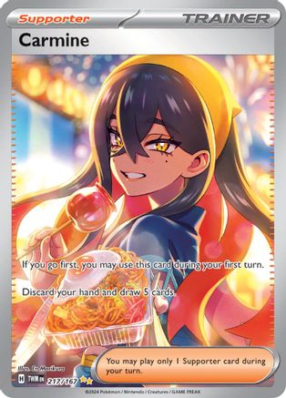 Carmine 217/167 - SV06 Holofoil Twilight Masquerade