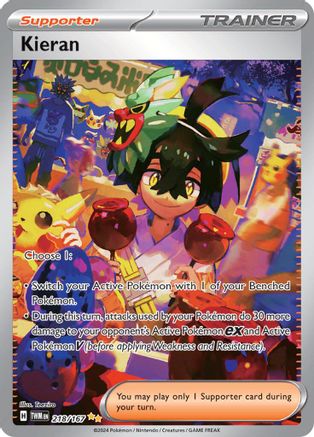 Kieran 218/167 - SV06 Holofoil Twilight Masquerade