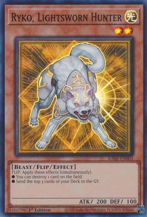 Ryko, Lightsworn Hunter (RA02-EN003) – 25e anniversaire Rarity Collection II 1ère édition