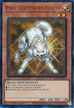Ryko, Lightsworn Hunter (UR) (RA02-EN003) – 25e anniversaire Rarity Collection II 1ère édition