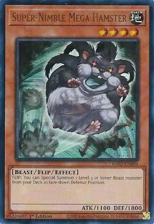 Méga Hamster super agile (UR) (RA02-EN004) – 25e anniversaire Rarity Collection II 1ère édition