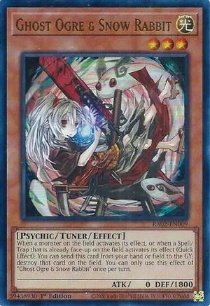 Ghost Ogre & Snow Rabbit (Alternate Art) (UR) (RA02-EN009) - 25e anniversaire Rarity Collection II 1ère édition