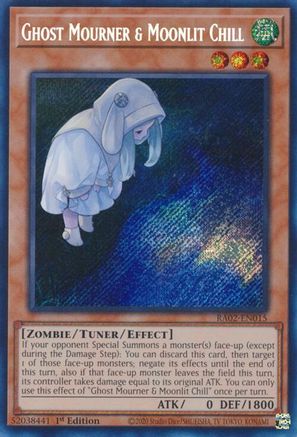 Ghost Mourner & Moonlit Chill (Alternate Art) (Secret Rare) (RA02-EN015) - 25th Anniversary Rarity Collection II 1st Edition