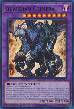 Chimère gardienne (RA02-EN023) – 25e anniversaire Rarity Collection II 1ère édition