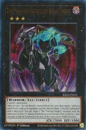 The Phantom Knights of Break Sword (UR) (RA02-EN035) – 25e anniversaire Rarity Collection II 1ère édition