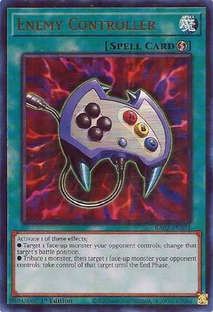 Contrôleur ennemi (UR) (RA02-EN051) – 25e anniversaire Rarity Collection II 1ère édition