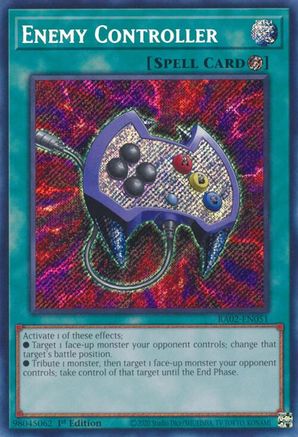 Contrôleur ennemi (Secret Rare) (RA02-EN051) – 25e anniversaire Rarity Collection II 1ère édition