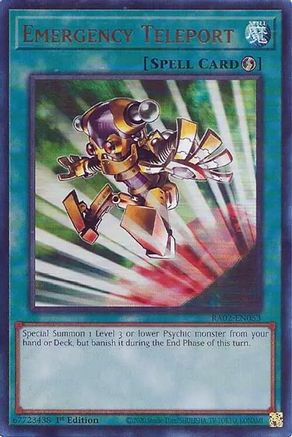 Téléportation d'urgence (UR) (RA02-EN053) - 25e anniversaire Rarity Collection II 1ère édition