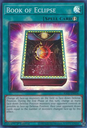 Livre d'Eclipse (RA02-EN054) - 25e anniversaire Rarity Collection II 1ère édition