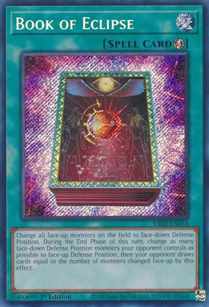 Livre d'Eclipse (Secret Rare) (RA02-EN054) - 25e anniversaire Rarity Collection II 1ère édition