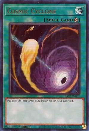 Cosmic Cyclone (UR) (RA02-EN061) – 25e anniversaire Rarity Collection II 1ère édition