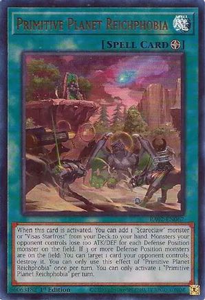 Primitive Planet Reichphobia (UR) (RA02-EN067) – 25e anniversaire Rarity Collection II 1ère édition