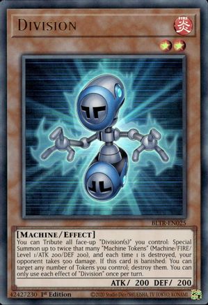 Division (BLTR-EN025) - Battles of Legend: Terminal Revenge 1st Edition