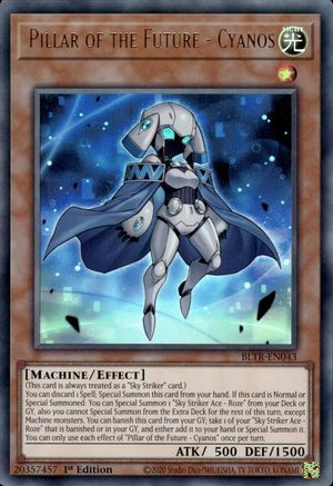 Pilier du futur - Cyanos (BLTR-EN043) - Battles of Legend : Terminal Revenge 1ère édition