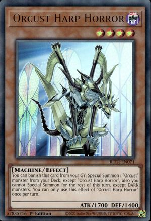 Horreur de la harpe d'Orcust (BLTR-EN071) - Battles of Legend : Terminal Revenge 1ère édition