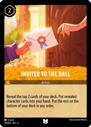 Invited to the Ball (29/204) Cold Foil - Shimmering Skies