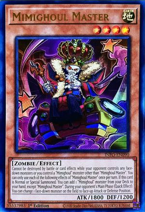 Mimighoul Master (INFO-EN090) - The Infinite Forbidden 1st Edition