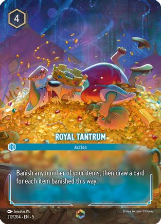 Royal Tantrum (Enchanted) (219/204) Holofoil - Shimmering Skies