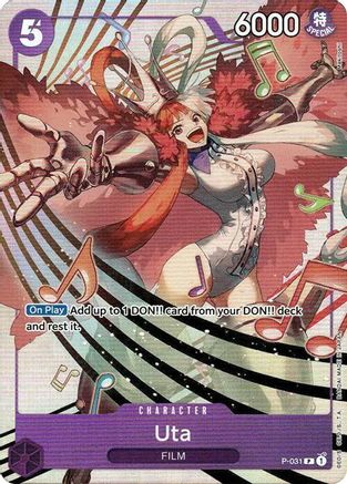 Uta - P-031 (Collection de cartes Premium -Uta-) (P-031) - Cartes promotionnelles One Piece