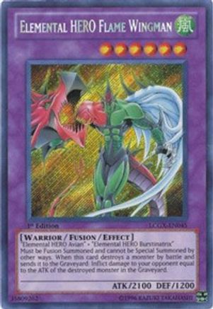 Elemental HERO Flame Wingman (LCGX-EN045) - Legendary Collection 2 Unlimited