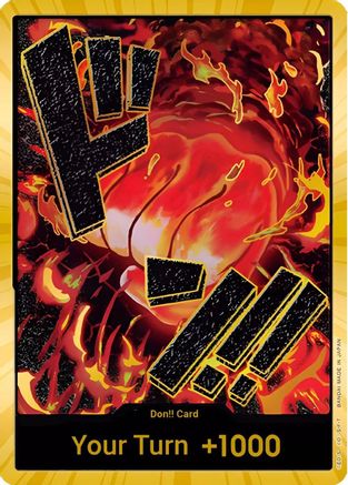 DON!! Card (Sakazuki) (Gold) - Premium Booster -The Best-