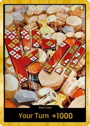 DON!! Card (Oden) (Gold) - Premium Booster -The Best-