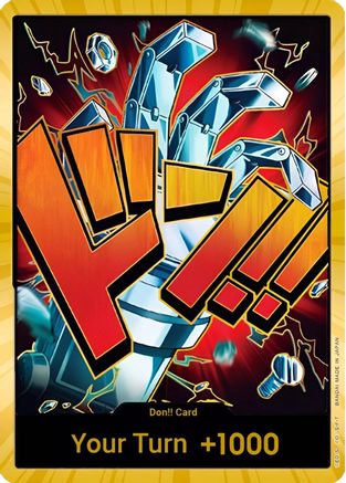 DON!! Card (Eustass "Captain" Kid) (Gold) - Premium Booster -The Best-