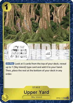 Upper Yard (Jolly Roger Foil) (OP05-117) - Premium Booster -The Best-