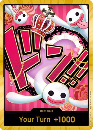 DON!! Card (Perona) (Gold) - Premium Booster -The Best-
