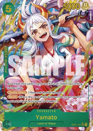 Yamato (OP01-121) (Alternate Art) (OP01-121) - Premium Booster -The Best-