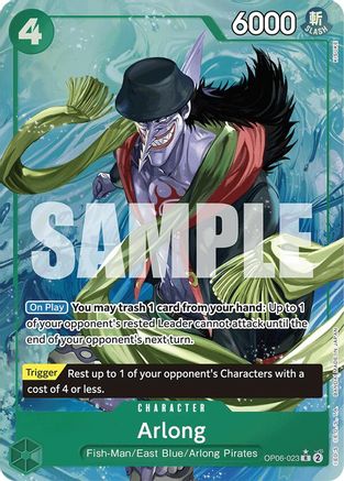 Arlong (Alternate Art) (OP06-023) - Premium Booster -The Best-