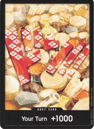 DON!! Card (Oden) - Premium Booster -The Best- (Foil)