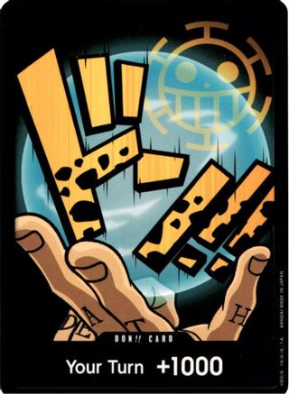 DON!! Card (Trafalgar Law) - Premium Booster -The Best- (foil)
