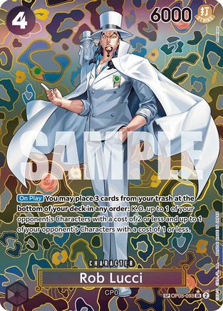 Rob Lucci (SP) (OP05-093) - Emperors in the New World