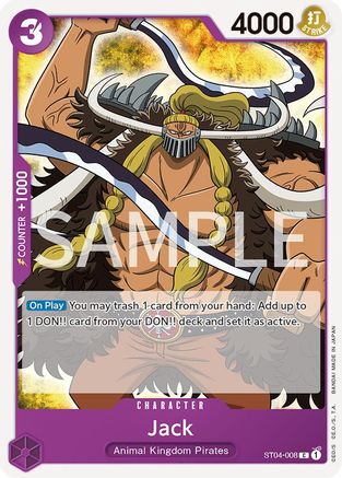 Jack (ST04-008) - Revision Pack Cards