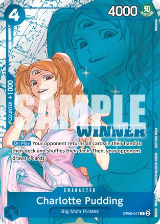 Charlotte Pudding (Winner Pack 2025 Vol. 1) (OP06-047) - One Piece Promotion Cards