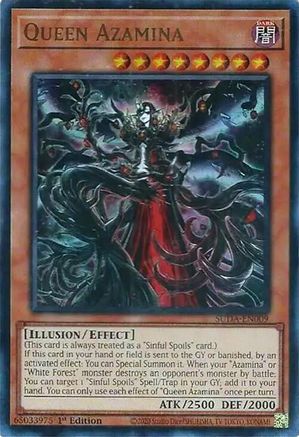 Queen Azamina (SUDA-EN009) - Supreme Darkness 1st Edition