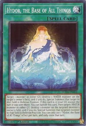 Hydor, the Base of All Things (SUDA-EN064) - Supreme Darkness 1st Edition