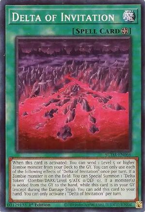 Delta of Invitation (SUDA-EN066) - Supreme Darkness 1st Edition