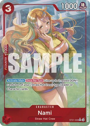 Nami (Parallel) (ST21-009) - Starter Deck EX: Gear 5