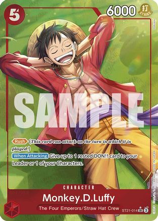 Monkey.D.Luffy (014) (Parallel) (ST21-014) - Starter Deck EX: Gear 5