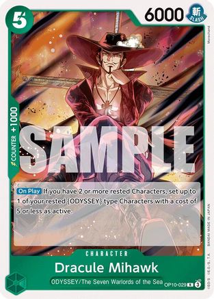 Dracule Mihawk (OP10-029) - Royal Blood