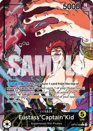 Eustass"Captain"Kid (099) (Parallel) (OP10-099) - Royal Blood