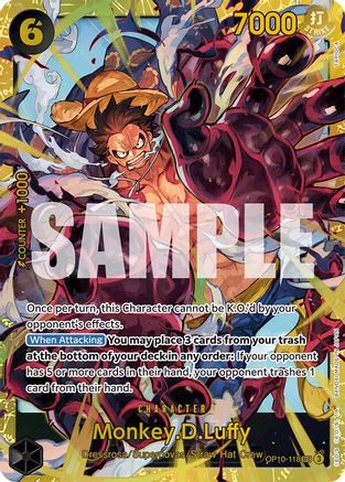Monkey.D.Luffy (118) (OP10-118) - Royal Blood
